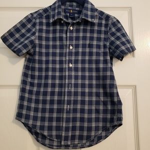 Boy's Poplin Button Down Shirt